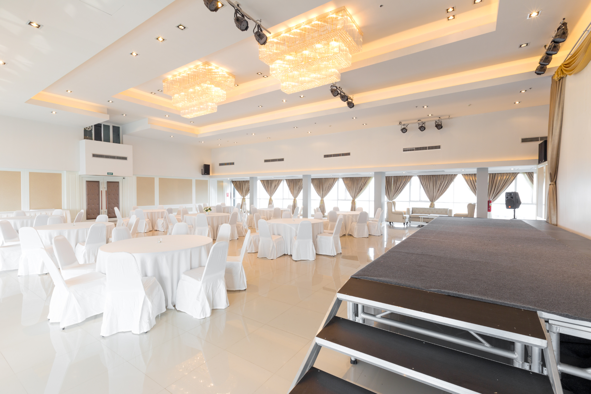 Hotel interior and amenities