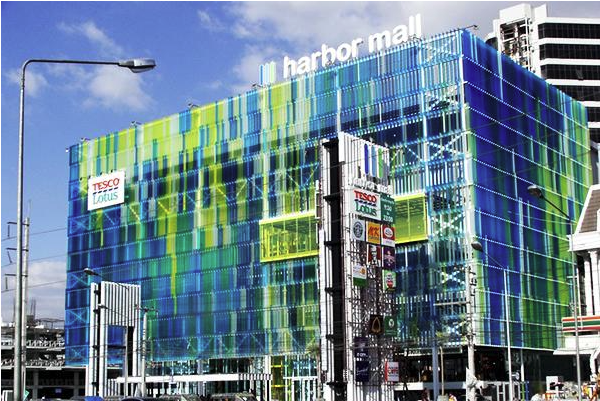 Modern shopping destination